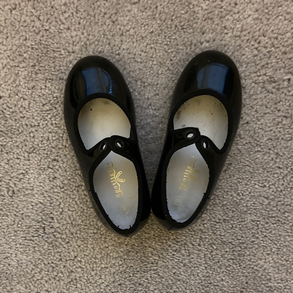 Classic Black Tap Dance Shoes